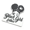 Custom Black Girl Edition Car Badge Emblem Decals - Compatible