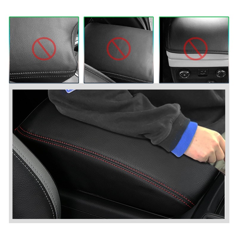 GAFAT Compatible with Q3 F3 2019-2024 Armrest Covers, Q3 Sportback