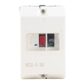 Agatige Waterproof Circuit Breaker Box, Motor Circuit Breaker Electrical Protection Control with Frequency 50/60Hz 220V 380V