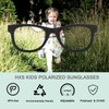2 Pack Toddler Sunglasses Polarized with Strap for 2-8 Years