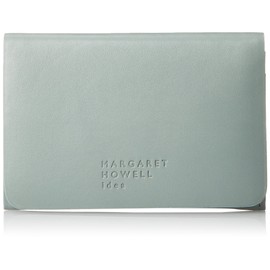 Margaret Howell Idea MHLW8JM1 Business Card Holder Benjamin Cowhide Leather Non-Stitched (Exclusive Box Included)