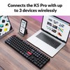 Keychron K5 Pro QMK/VIA Ultra-Slim Wireless Bluetooth/Wired USB Custom Mechanical