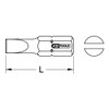 KS Tools 911.3686 5/16 Inch Classic Bit Slotted, 30 mm,