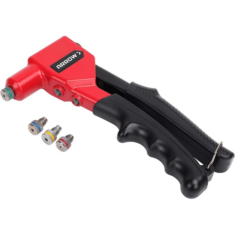 Arrow RT188M One-Handed Pop Rivet Gun, Manual Riveter for Metal,