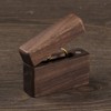 Mogokoyo Vintage Wood Ring Box for Wedding Engagement Proposal