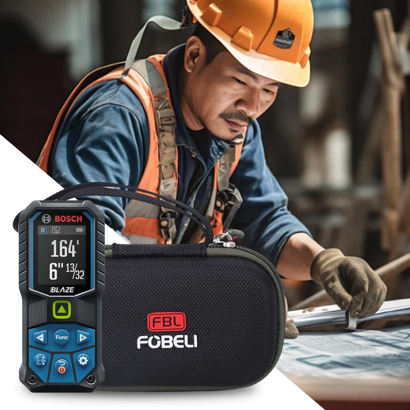 FBLFOBELI Hard Case for Bosch Laser Measure GLM165-25G Green-Beam, GLM165-27CGL