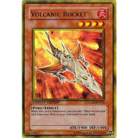 Yu-Gi-Oh! - Volcanic Rocket (GLD2-EN023) - Gold Series 2 - Limited Edition - Rare