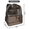Neurora Clear Backpack Heavy Duty TPU Transparent Backpack for Sports,Work,Security