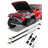 Vepagoo Front Hood Struts fit Jeep Wrangler JK & Unlimited