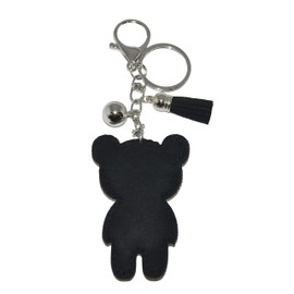 Popfizzy Panda Keychain for Women and Girls, Bling Backpack Key Chain, Panda Bear Purse Charms for Handbags, Sparkle Key Fob