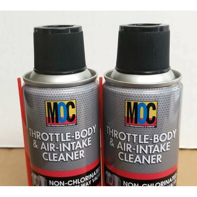 MOC 2-pc Throttle Body & Air Intake Cleaner Spray (4.5-oz