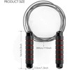 Skipping Rope with Ball Bearings Rapid Speed Jump Rope Cable