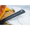 Black Nonstick Slotted Spatula/Turner for Crepes, Eggs, Brownies, Lasagna