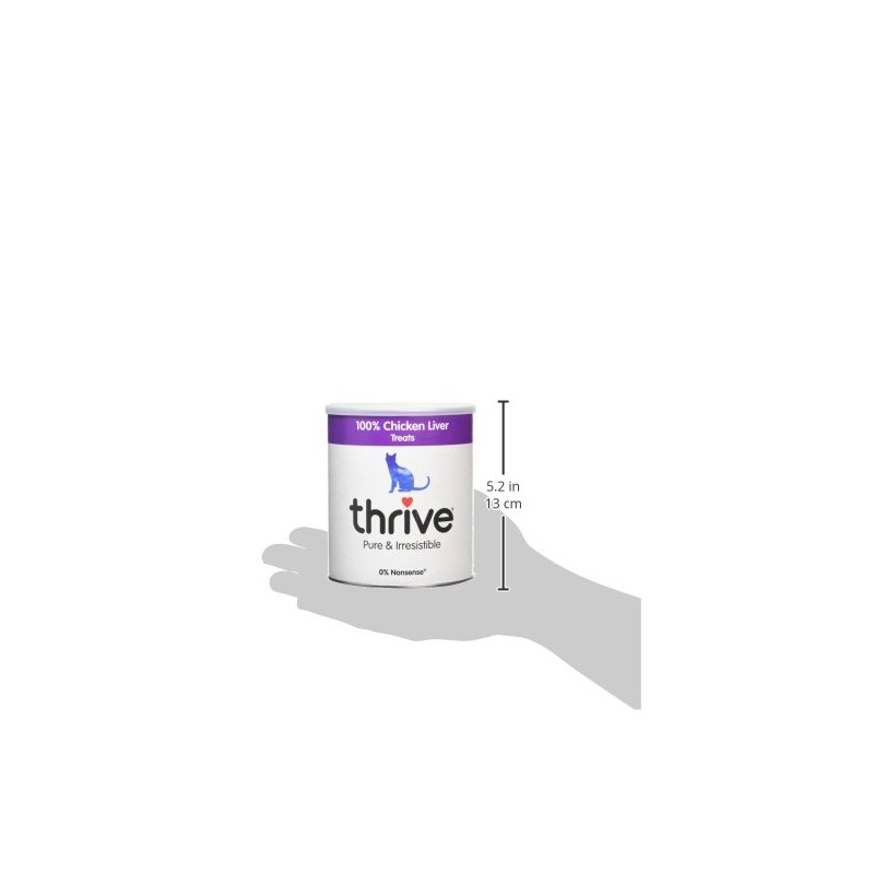 thrive thrive Cat 100% CHICKEN LIVERCAT TREATS MaxiTube