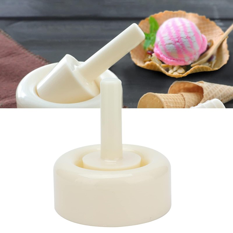 2PCS Waffle Cone Shaper, Cone Ice Cream Maker Cone Roller