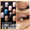 8 Pieces Eyeshadow Pen Set, Shimmer and Neutral Brown Metallic