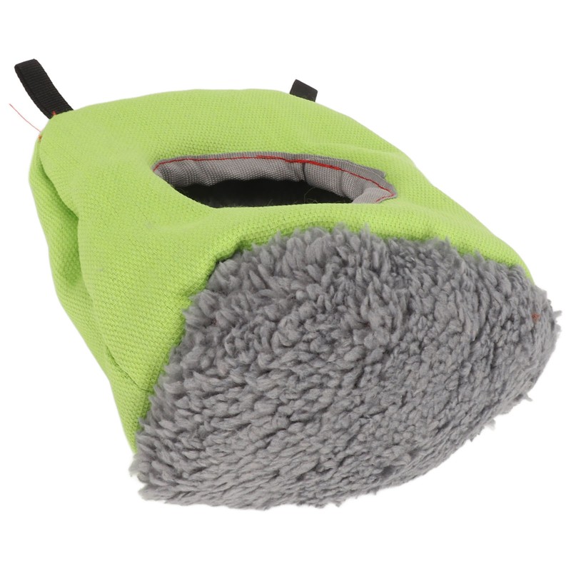 Warm Bird Hammock Round Foldable Soft Plush Winter Bird Swing