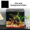 Hqkfuybl Aquarium Background Static Cling, Black Fish-Tank Background,Stick On Black