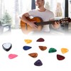 10 Uds Plumillas para Guitarra,Puntas de Guitarra de Geluloide