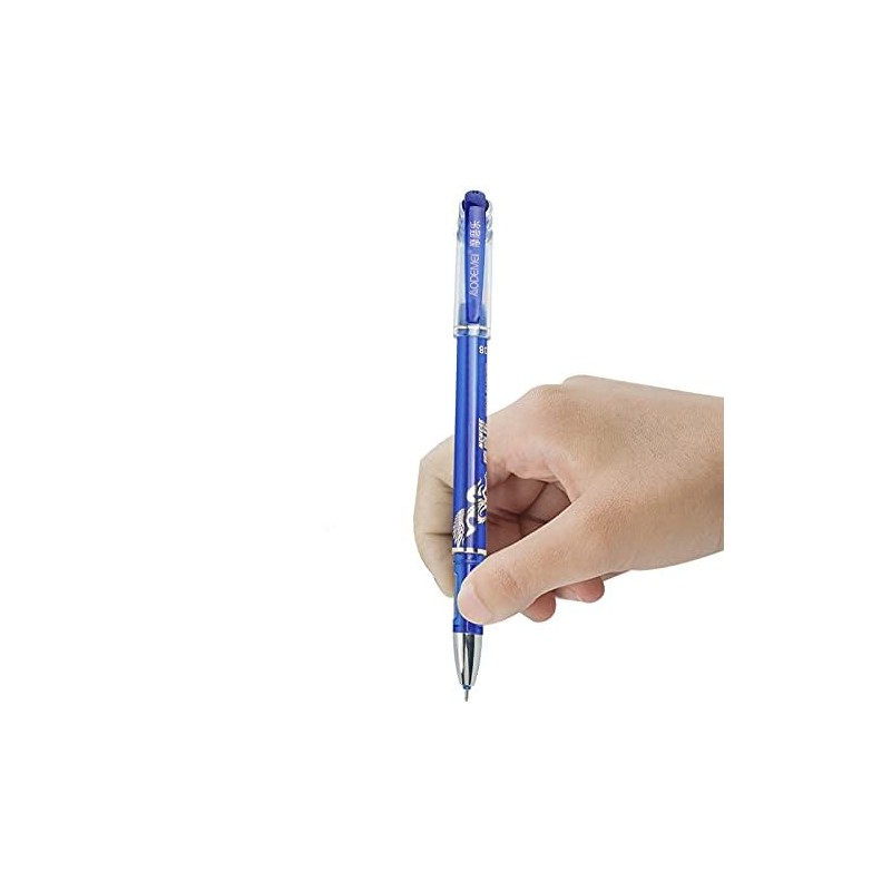 58Pcs Erasable Rollerball Pen Refill Sets Blue Ink 0.5mm Thin