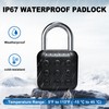 Combination Lock for Locker, Relihom Padlock with Code, Gym Locker