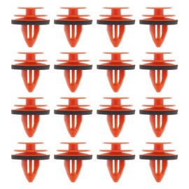 VGOL 40PCS Door Trim Panel Clips with Sealer 80999VE000 Compatible with 350Z Almera Tino Micra Navara Primera Qashqai Terrano X-Trail Car Mounting Retainer Fastener