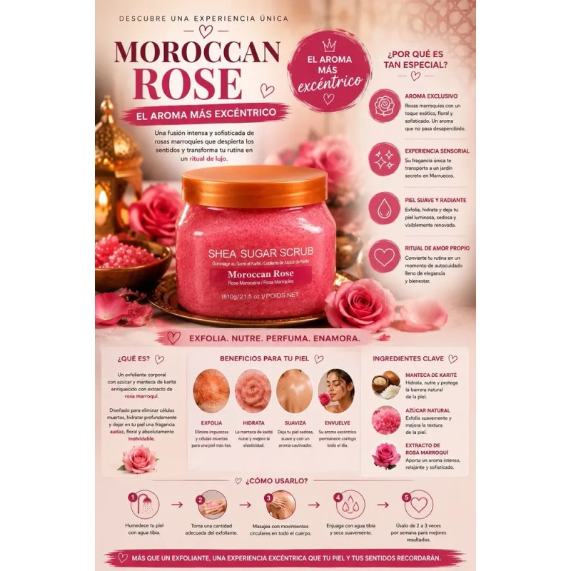 Exfoliante Corporal Granulado Azucar Koreano Mayoreo