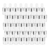 Easeen 50 Pcs Sample Dropper Bottles, 1ml Mini Dropper Bottles