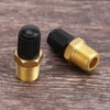 2 Pieces Brass Schrader Valve, NPT Tank Valves with 1/4"
