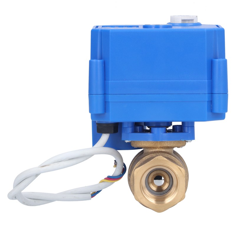 Electric Ball Valve BSP Brass Motorized Mini DN15 1/2in DC12V