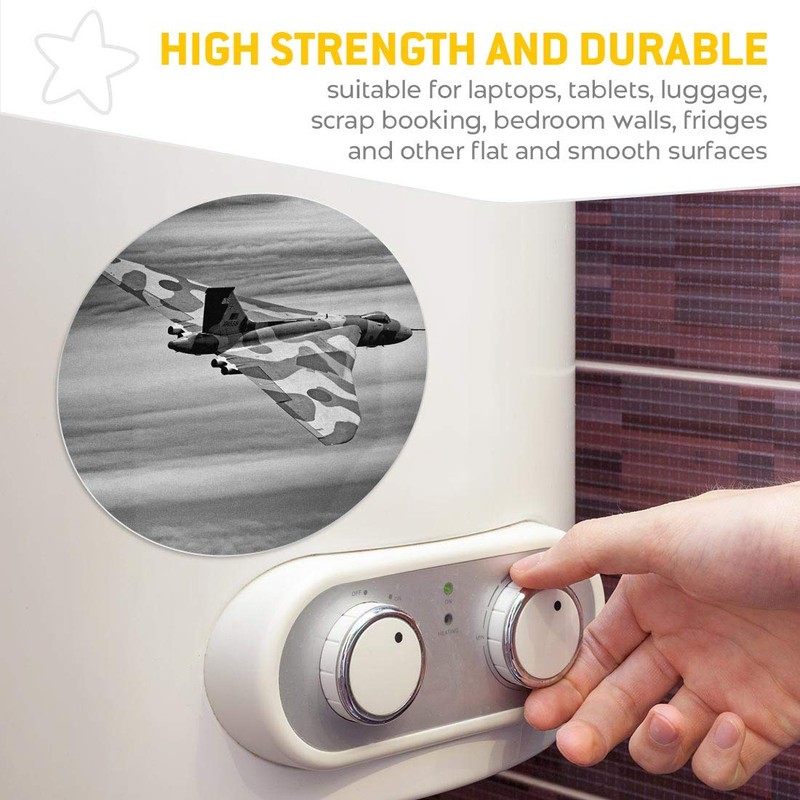 2 x 15cm Vinyl Stickers - Avro Vulcan B2 Bomber