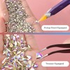 Multi Shapes 3D Glass AB Crystal Nail Art Rhinestones Kit