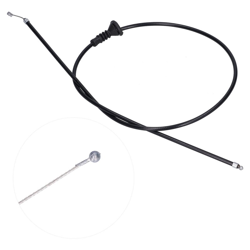BROLEO 51237201904, Hood Open Cable Iron ABS Hood Release Cable