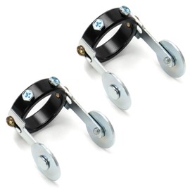 QWORK® Pack of 2 Plasma Cutting Torch Roller Guide, Plasma Cutter Torch Metal Roller Guide Wheel for P80 Cutter Cutting Torch