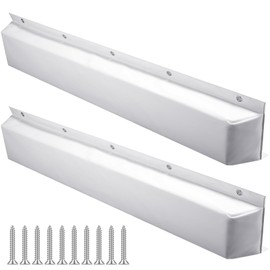 Spiareal 2 Pack Dock Bumpers Fender Straight Marine Boat Dock Bumpers for Edge or Side UV Resistant Marine Fender Guard for Preventing Dent and Scratch, White(60 Inch)