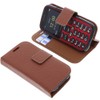 foto-kontor Case Compatible with Doro Primo 366 Book Style Brown
