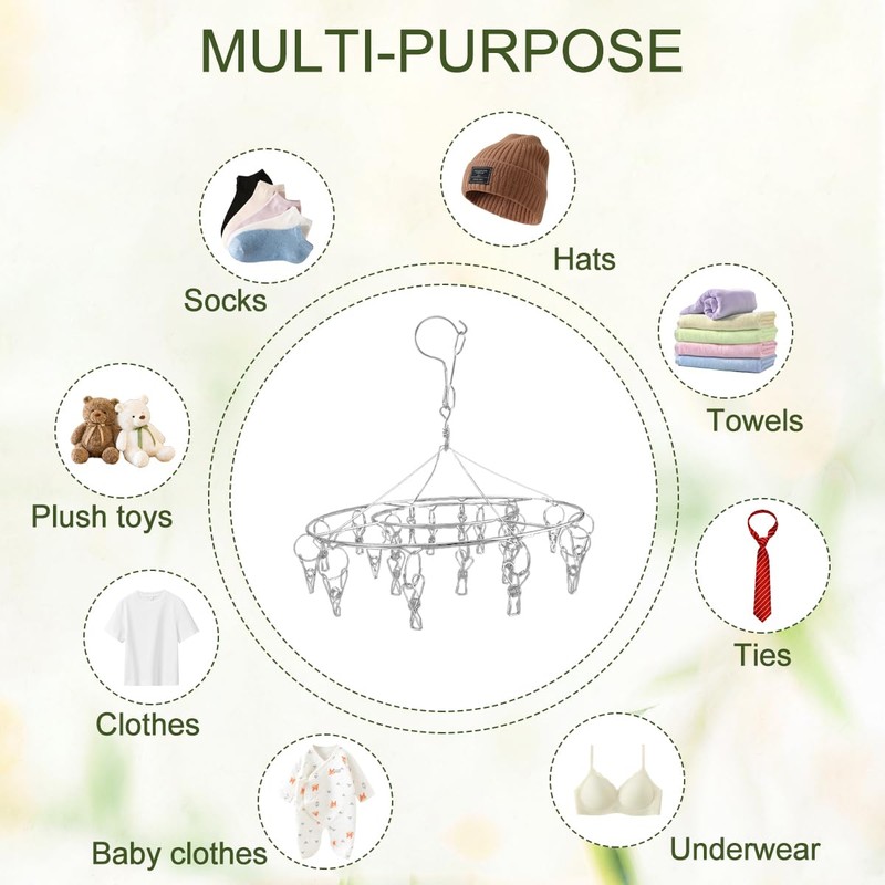 4Pcs Hanging Drying Rack for Herbs, Macrame Flower Drying Rack