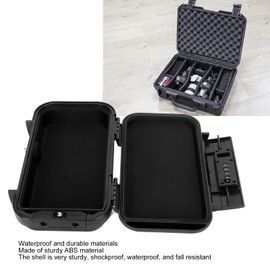 Portable Safe Personal Safe with Combination Lock, Travel Safe with Removable Steel Wire Rope for Dorm, Beach, Hotel, Car