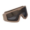 Safety Goggles Breathable Shock Resistant Iron Mesh Patterned Wind Sand