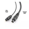 CablesOnline 50ft Fiber Optical Toslink to Toslink 2.2mm Digital Audio