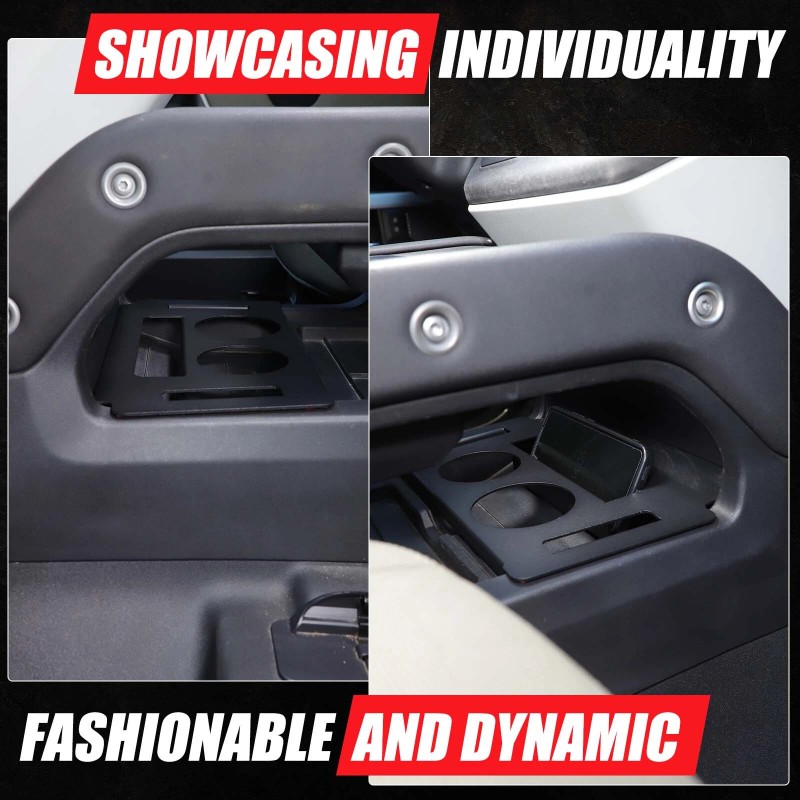 YNEI Console Lower Cup Holder Compartment Divider Fits Land Rover