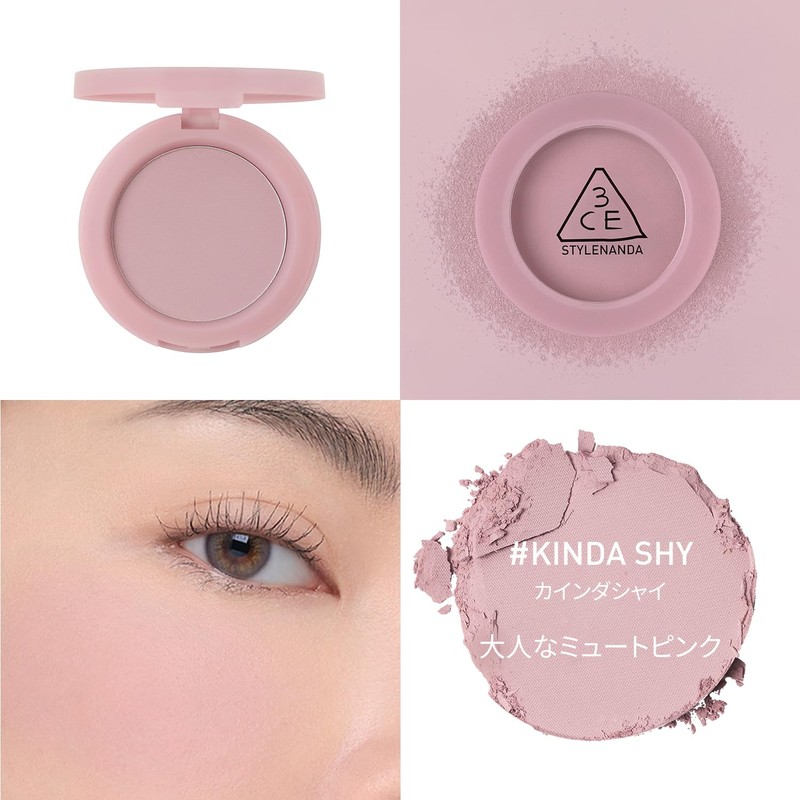 3CE Face Blush Kindashai Cheek Powder Korean Cosmetics