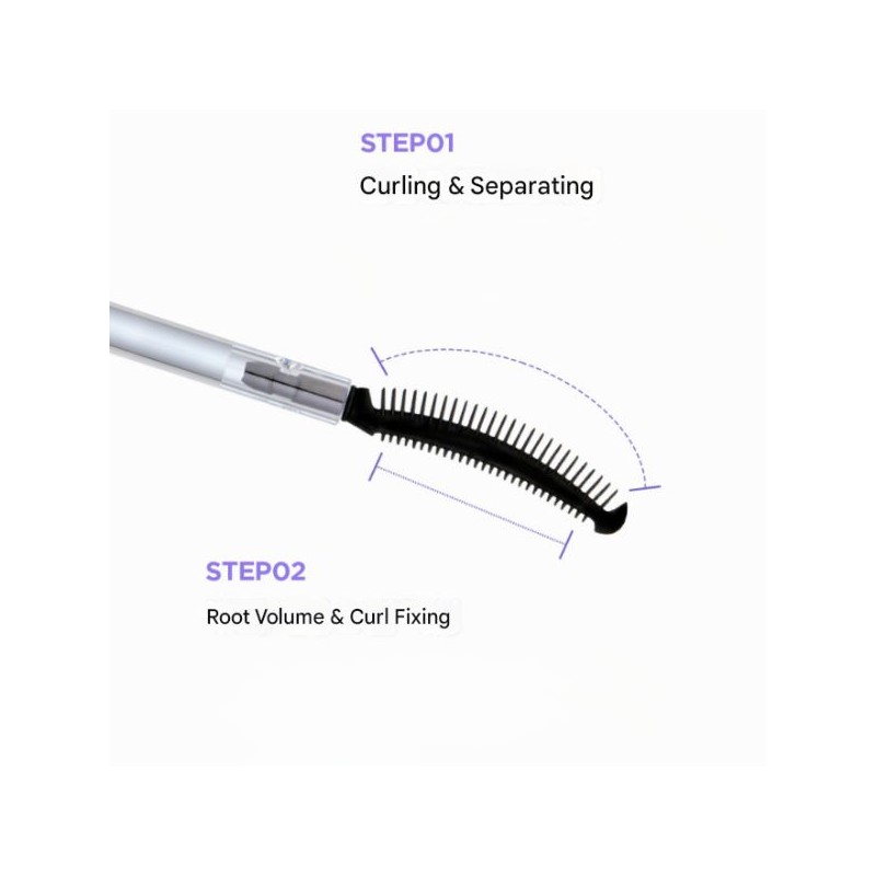 THE FACE SHOP Eye Rise Mascara 9g, Color:02 Ash Brown