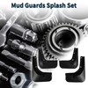 TUCKBOLD Mud Flaps Splash Guards for Volkswagen Passat B8 2016-2018