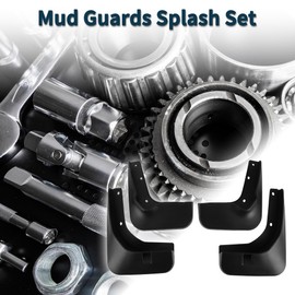 TUCKBOLD Mud Flaps Splash Guards for Volkswagen Passat B8 2016-2018 W/Mount Accessories Mud Guards Front and Rear 1 Set