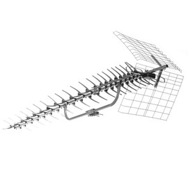 Antennas Direct Yagi Uni-Directional UHF Outdoor HDTV Antenna, 70+ Mile Range, 4K 8K UHD NEXTGEN TV – w/All-Weather Adjustable Mounting Hardware
