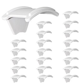 ETOWIFA 20 Pack Hat Organizer Rack for Baseball Caps, Adhesive Hat Holder Floating Display for Wall, Over the Door and Closet, No-Drilling Room Organization & Decor Hook Accessories