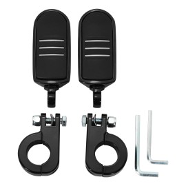 TCMT 1.25" Motorcycle Highway Foot Pegs Footrest Fit For Harley Touring Road Glide