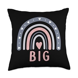 Little Pledge Rush Alumnae Family Reveal Party Fun Big Little Sorority Week Reveal College Sister Recruitment Throw Pillow, 18x18, Multicolor