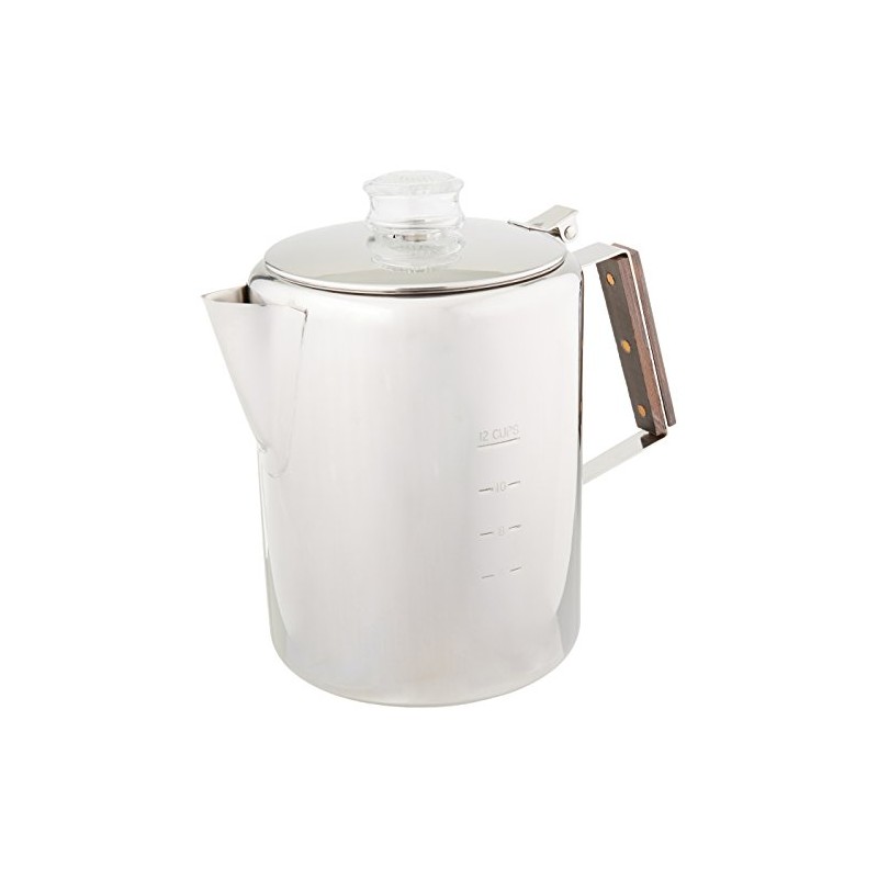 Rapid Brew Stainless Steel Coffee Percolator
